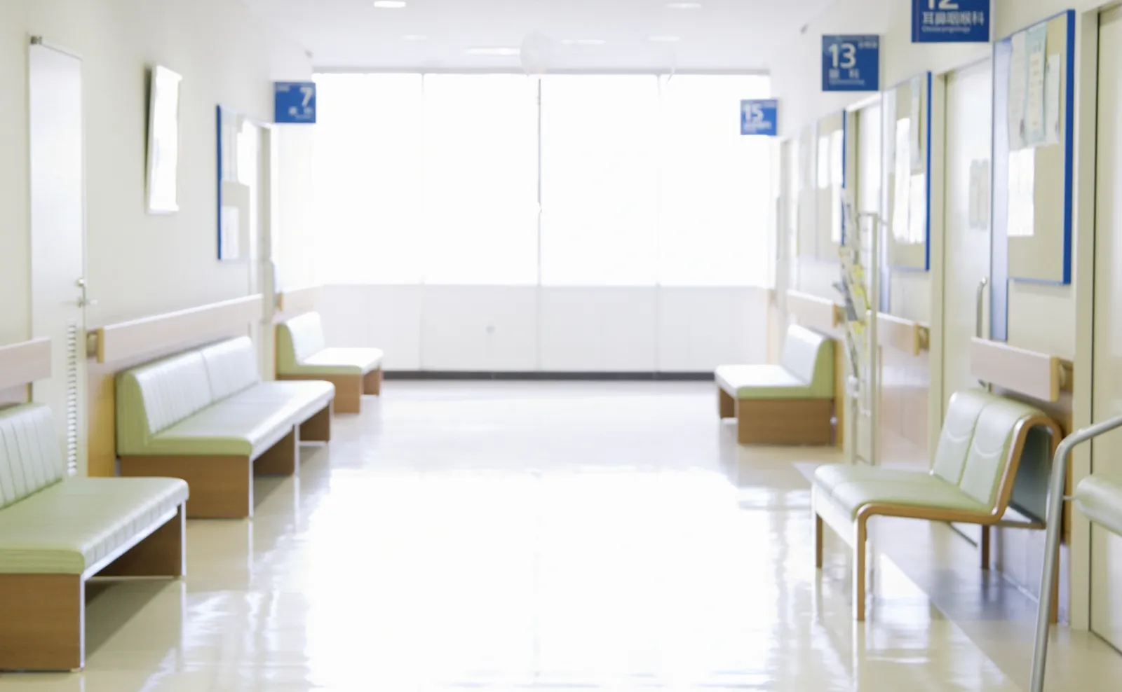 病院の待合室
